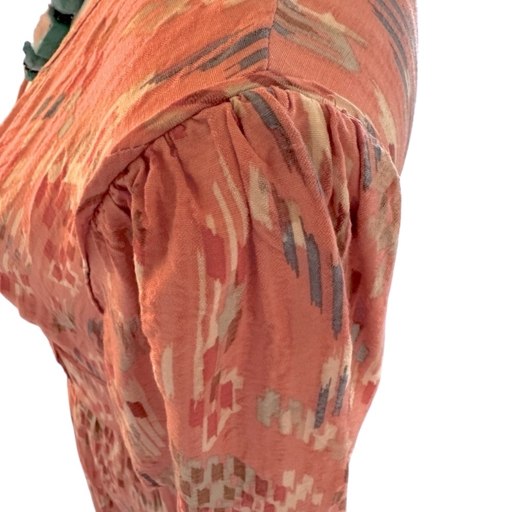 Knox Rose Orange Patterned Mini Dress - Picture 5 of 14